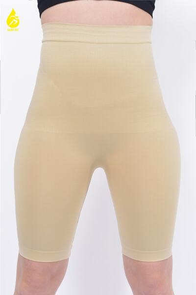 SAUNA SUIT Pantaloni scurți de corset pentru piele, cu silicon suplimentar, cu talie înaltă, anti-alunecare, pentru reducerea mărimii
