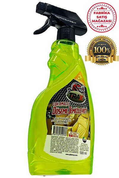 ARACINIZ İÇİN EN İYİSİ T-RAX Döşeme Temizleyici Süper Güçlü Leke Çıkarıcı Araba Oto 500ml Koltuk Temizleyici