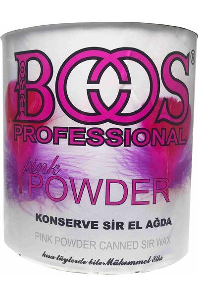 Boos professional Pink (pudralı) Konserve Ağda 800 ml