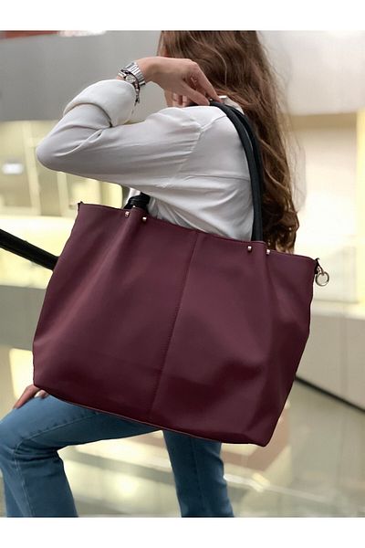 Vendetta Çanta Laura Parachute Fabric 3 Piece Large Shoulder Bag