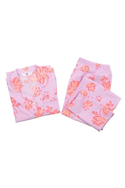 TheDon Poplin Women's Pajama Set Pattern 48
