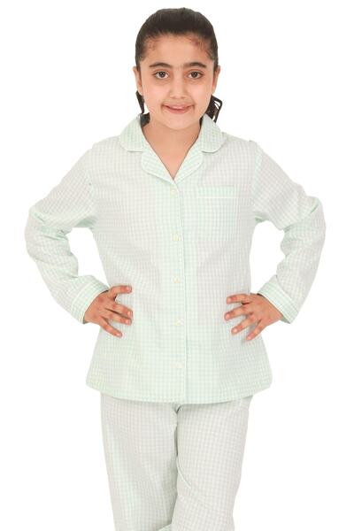 TheDon The Don Poplin Дівчачий піжамний комплект, малюнок 5