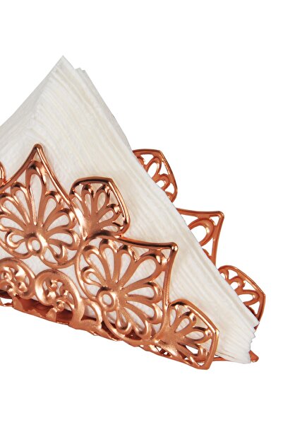 VENON Home Peçetelik Motif Bakır