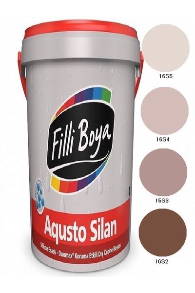 Filli Boya Aqusto Silan Silikon Esaslı Dış Cephe Boyası 15lt (16s5)