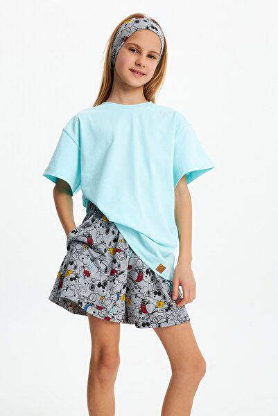 Babygiz Tricou pentru fetiță, 100% bumbac, din bumbac pieptănat, tricou Banda...