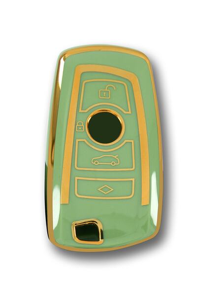 babikamium لسيارات Bmw F Series Cas4 Type 4 زر أخضر مفتاح السيارة غطاء التحكم...