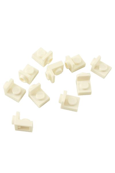 LEGO Original Custom Moc Creator Reverse Connection Part Bracket 1 X 1 White 4 Pieces Will Be Sent