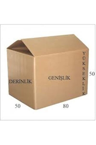 Azra Mutfak 50x80x50 Çift Oluk Mukavva Koli, Karton Kutu,carton Box-cardboard...