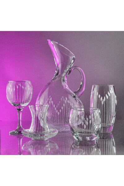 DECOCIA Pudgy Paşabahçe 61 Parça Bardak Çeyiz Seti