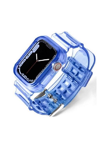 Nezih Case حزام/حبل وحافظة واقية لساعة Apple Series 2/3/4/5/6/7/8/9/se 44 ملم 45 ملم (ليست ساعة)