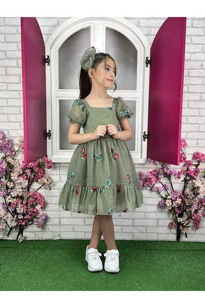 Luggi Baby Rochie cu cataramă florală