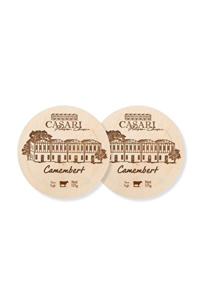 Casari Cheese 2'li Casari Camembert 125 Gr. Ahşap Ambalaj
