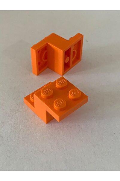 LEGO دعامة توصيل ملحقات Moc Creator الأصلية 3 × 2 × 1 برتقالي 4 قطع سيتم إرسالها
