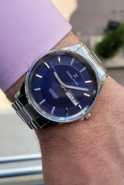 Daniel Klein Lacivert Silver Erkek Kol Saati