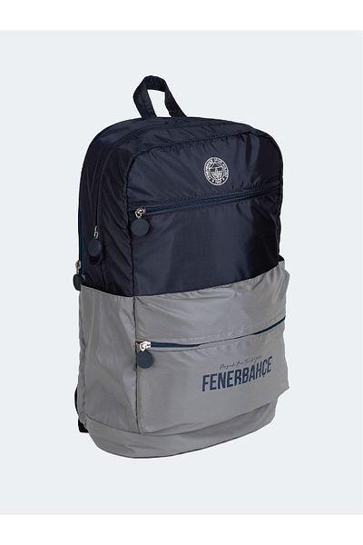 Fenerbahçe Trend Gray Parachute Bag with Pockets