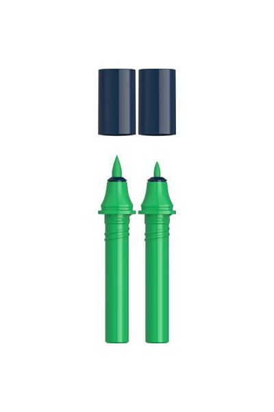 Schneider Pen Schneider Paint-IT 040 Twin Marker Cartridge 2 Pieces Forest Green