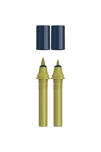 Schneider Pen Schneider Paint-IT 040 Twin Marker Cartridge 2 Pack Olive Green