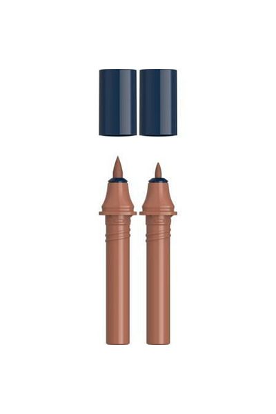 Schneider Pen Schneider Paint-IT 040 Twin Marker Cartridge 2 Pieces Brown