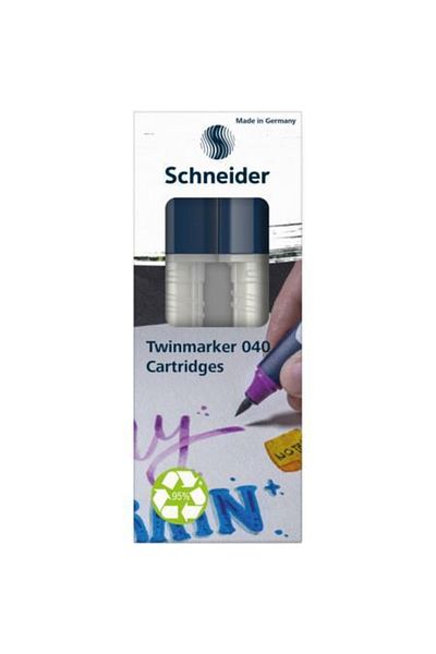 Schneider Pen Schneider Paint-IT 040 Twin Marker Cartridge 2-Piece Blender - Color Mixer
