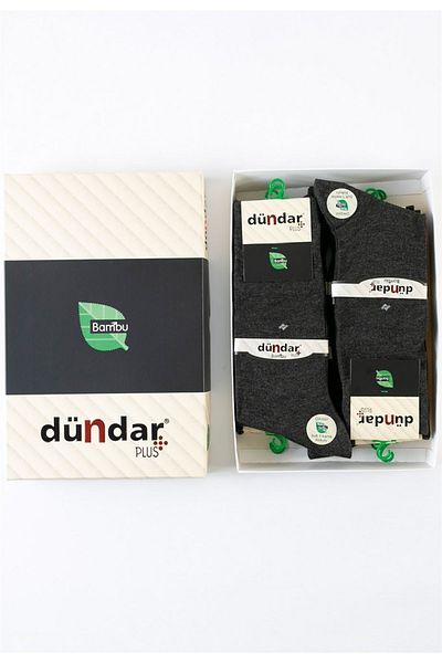Dündar Men's Bamboo Seamless Summer Socks 8 Pack