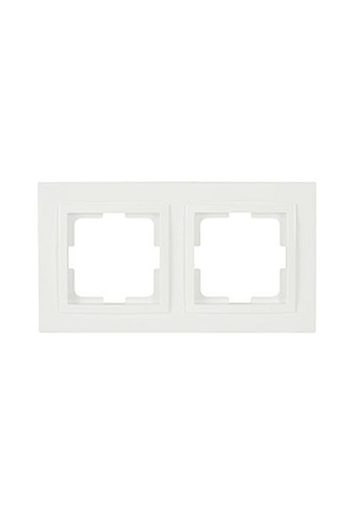 MONO 102- 010000 -161 White Double Frame
