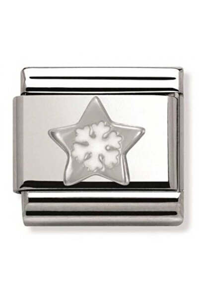NOMİNATİON Classic Silvershine Christmas Star And Snowflake Charm330204/01