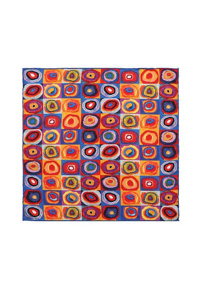 Bursa İpek Saks Chime of Colors Silky Handkerchief