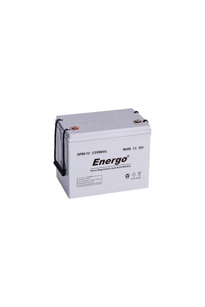 ® Gp80-12 12 Volt 80 Ah Bakımsız Kuru Akü