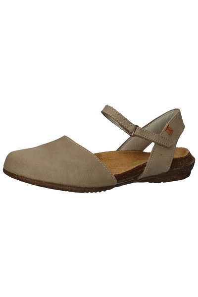 El Naturalista Sandalette - Beige - Blockabsatz