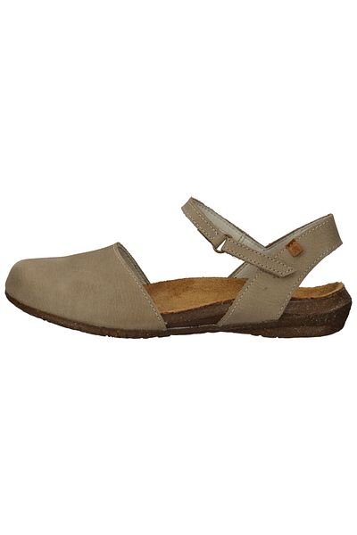 El Naturalista Sandalette - Beige - Blockabsatz