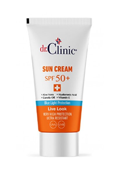 Dr. Clinic كريم واقي من الشمس بمعامل حماية SPF 50+ 50 مل (حماية من الأشعة فوق...
