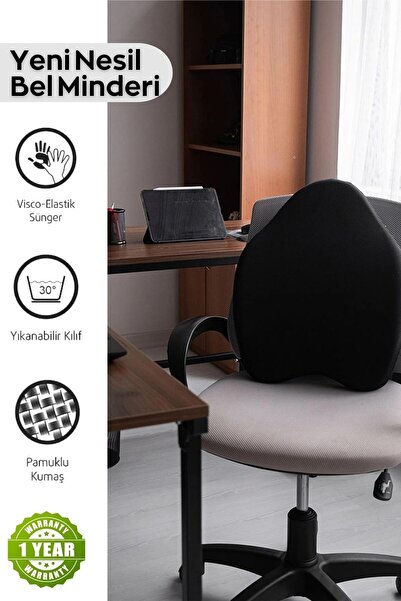 Viscomina Ortopedik Bel Yastik Yeni Nesil Visco Bel Desteği Bel Yastigi