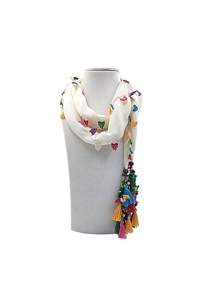GÖNENKADIN Embroidered Scarf Bandana Scarf