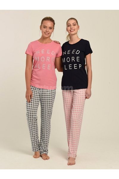 MOD Collection Crew Neck Pajama Set 3135