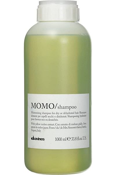 Davines 75012 Momo Hydratant Shampoo - Moisturizer for Dry Hair 1000ml Vegetal