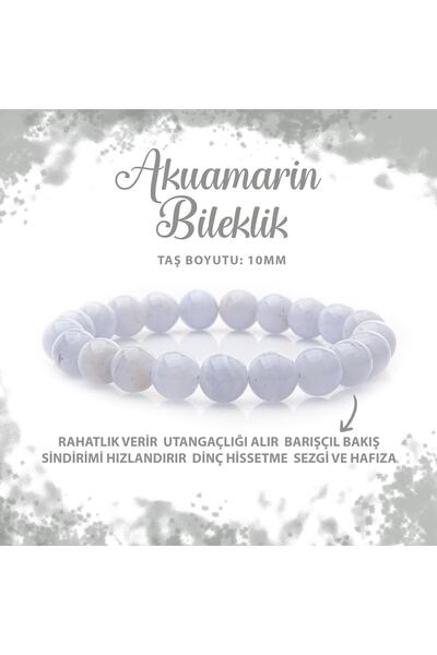 Deniz Doğal Taş سوار من الحجر الطبيعي المعتمد من الزبرجد مقاس 10 مم