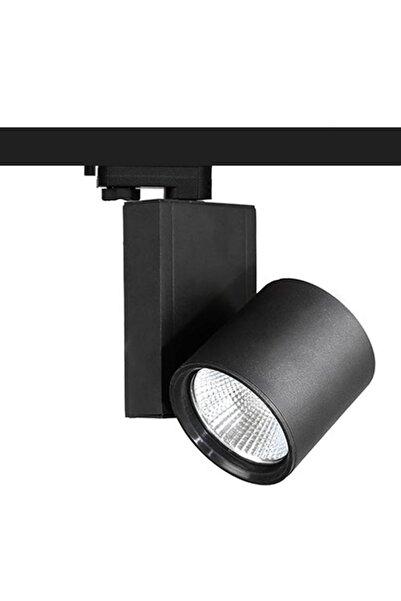 Mikro Light Project Mars Siyah Ray Spot 30w Hareketli Vitrin Mağza Aydınlatma...