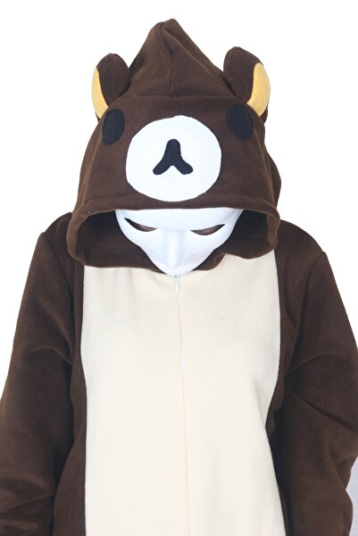 YÜSÜ Στολή για ενήλικες αρκούδα Στολή ζώων Άνετη στολή πιτζάμες