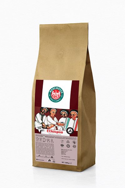 Mare Mosso Caffe ê Vendite Yirgacheffe Gr1 Grain Pro Coffee - Ground or Core Filter 1 Kg