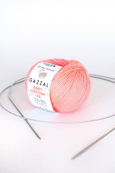 Gazzal Βρεφικό Βαμβάκι 25 gr Amigurimi, Πλεκτό Χέρι Punch Taka Yarn 3460