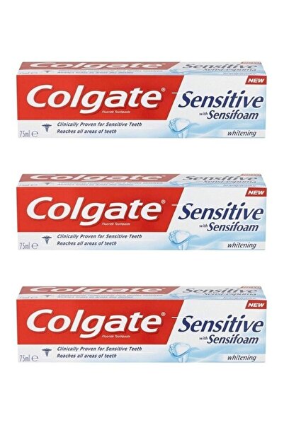 Colgate Diş Macunu Sensitive Sensifoam 75 Ml 6001067045441 (3 Adet)