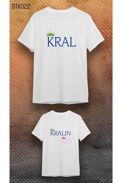 VİZYON İKRA Tricou combinat cu imprimeu Tată Copil Rege