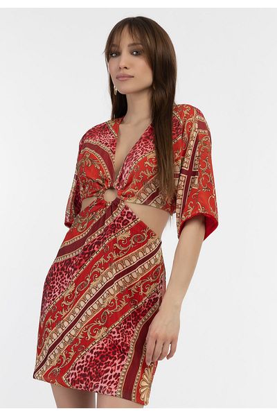 Faina Minikleid mit Cut-outs