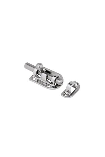 KURTOĞLU PASLANMAZ Stainless Steel Deadbolt Lock 80mm Sliding Lock 304 Quality