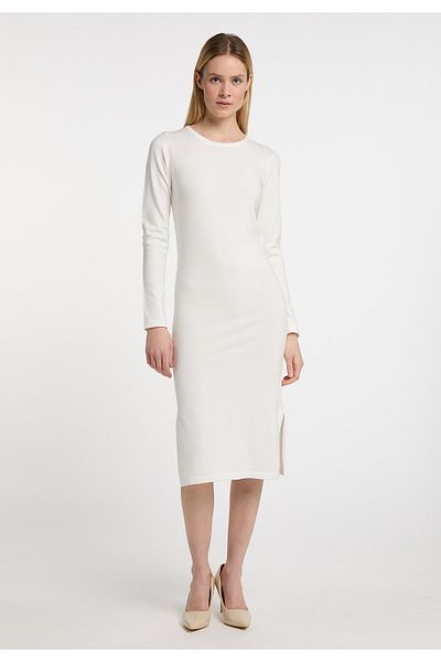 Dreimaster Klassisches Strickkleid-Taillen-Design