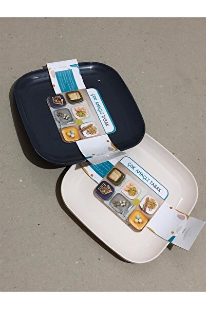 Genel Markalar Çok Amaçlı 3 Lü Pratik Tabak Seti