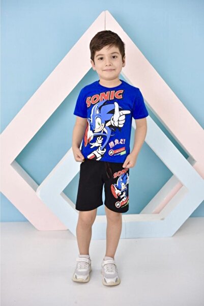 öykümgaleria مجموعة شورتات صيفية للأولاد سونيك من الأسفل