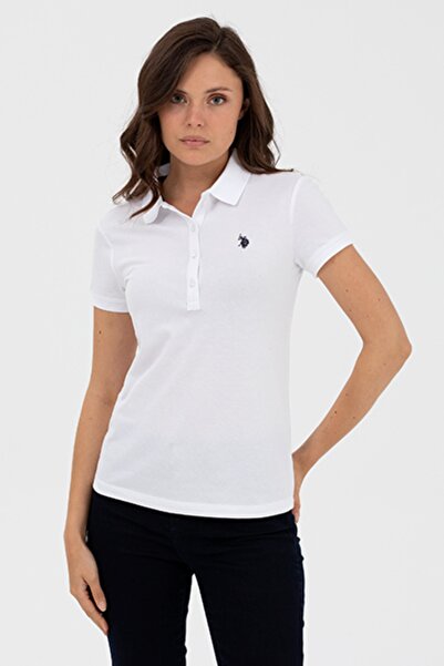 U.S. Polo Assn. Kadın Polo Yaka T-shirt