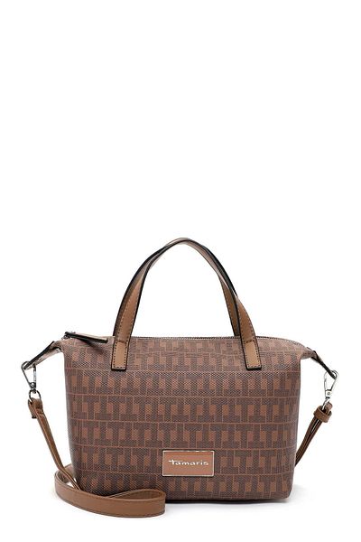 Tamaris Handtasche - Braun - Geometrisches Muster