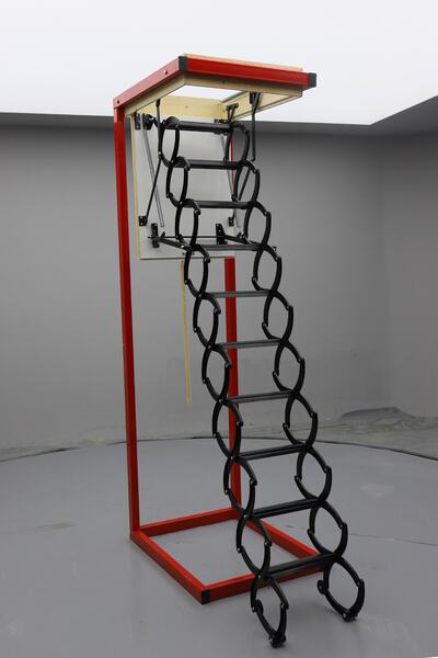 Genel Markalar 60 Cm X 80 Cm Metal Akordiyon Çatı Merdiveni